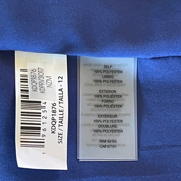 NWT KENSIE Flamingo Print Maxi Shift Dress Size 12 - Picture 8 of 8